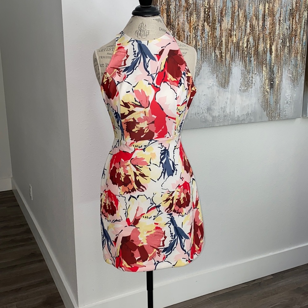 Abercrombie & Fitch floral mini dress